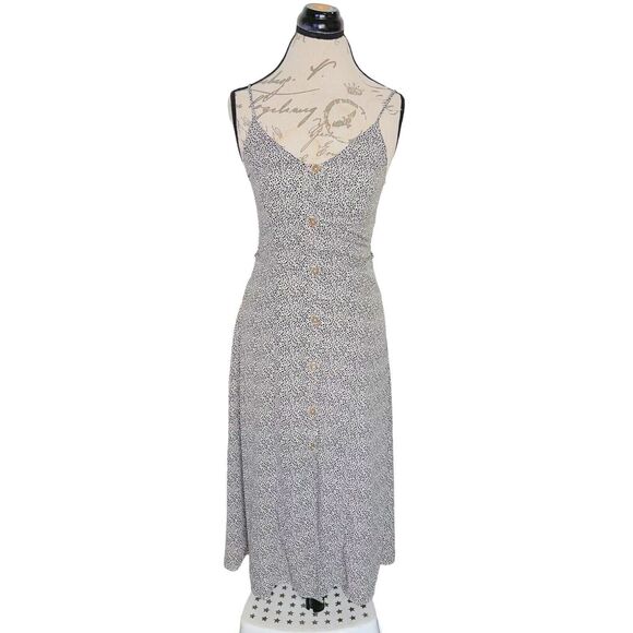 Sienna Sky Womens Dress Small Midi Leopard Animal Travel Mob Wife Bohemian Boho - Picture 1 of 13